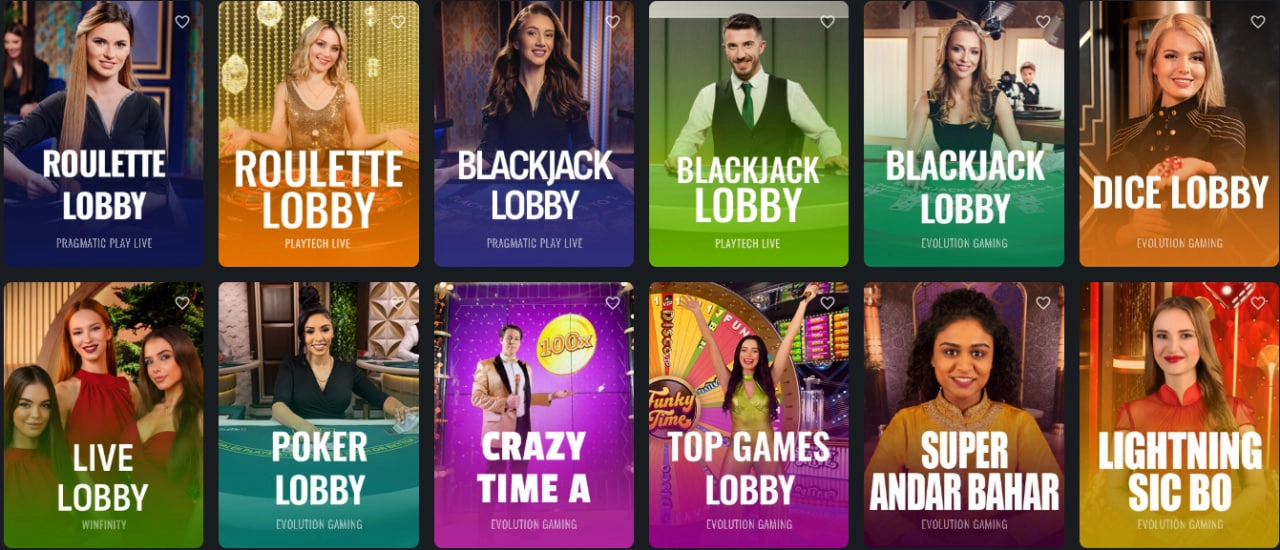 zlots casino top live games